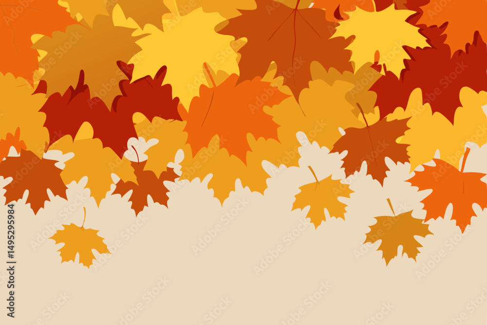 Fototapeta premium autumn maple leaves