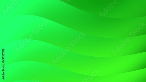 Green wavy background ideal for springthemed designs, nature concepts, environmental campaigns, or refreshing product advertisements. Calm, natural, organic vibes.