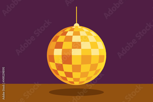golden christmas ball