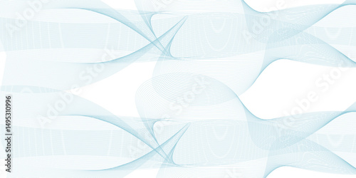 Abstract wave pattern with multiple curved lines.eps10