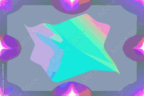 vector illustration of a dancing girl