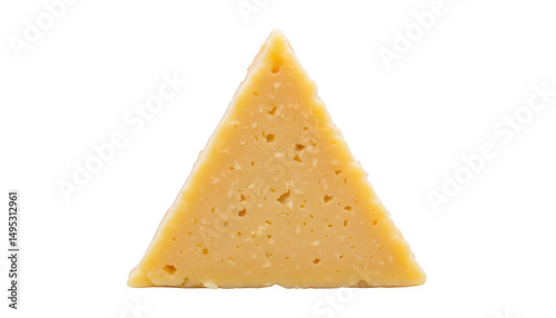 A piece of cheese on black background, study in texture and contrast delicious