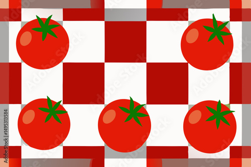 set of tomatoes