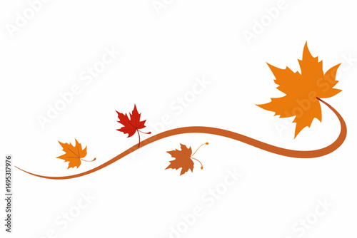 autumn maple leaves