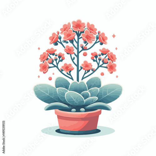 kalanchoe, plant, flower, nature, leaf, blossom, background, green, color, floral, bloom, flora, closeup, beautiful, succulent, blooming, houseplant, gardening, spring, botany, beauty, decorative, gar
