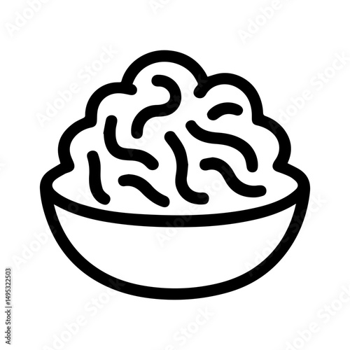 Sauerkraut icon on white background vector
Vector icon german food