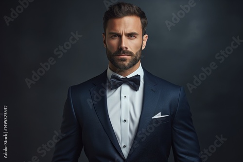 man in a tuxedo