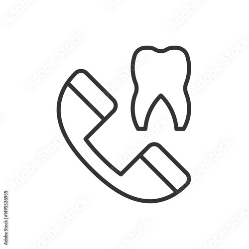 Dental Care Phone Call Icon