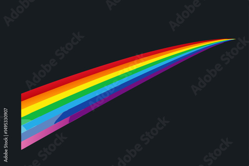 abstract rainbow background