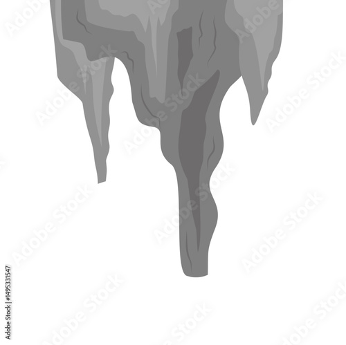 Stalactite and Stalagmite Illustration