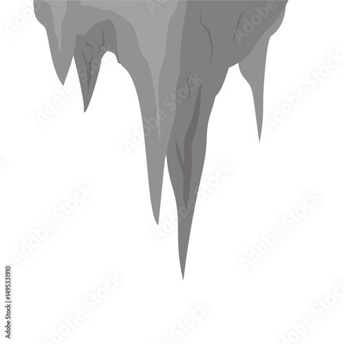 Stalactite and Stalagmite Illustration