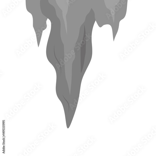 Stalactite and Stalagmite Illustration