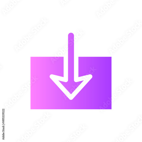 download gradient icon
