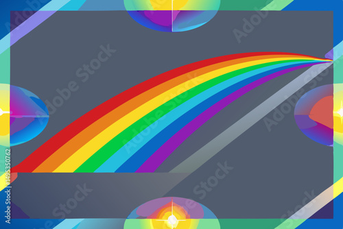 abstract rainbow background