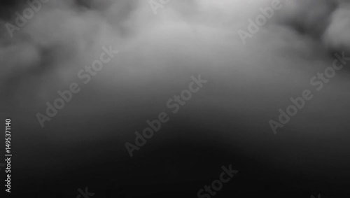 Whispers of Steam in Darkness: A Serene Emanation of Misty Vapors Rising from an Enigmatic Surface