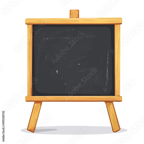 My very Simple flat 2D icon, chalkboard , black board isolated on a white background, vector, flat design, animation design, simple flat 2D icon, minimalist design, vector design, eps format