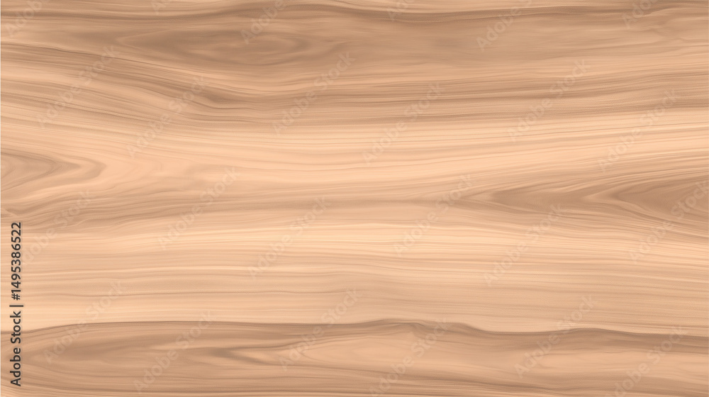Obraz premium Seamless Light Beige Walnut Wood Top View