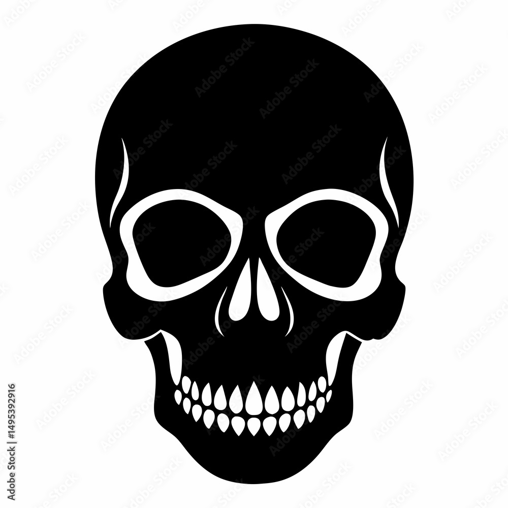 Fototapeta premium skull and crossbones