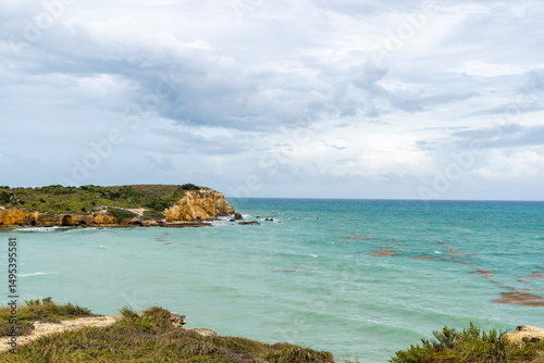 Ocean view at the southern tip of Cabo Rojo