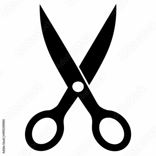 scissors isolated on white background