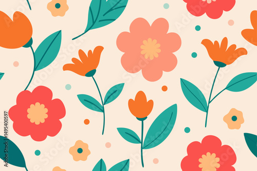 seamless floral pattern