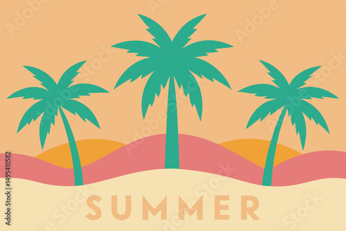 summer beach background