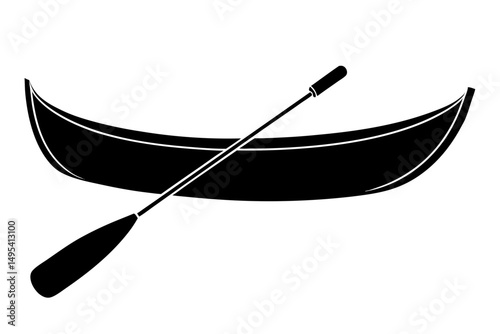 boat on a white background