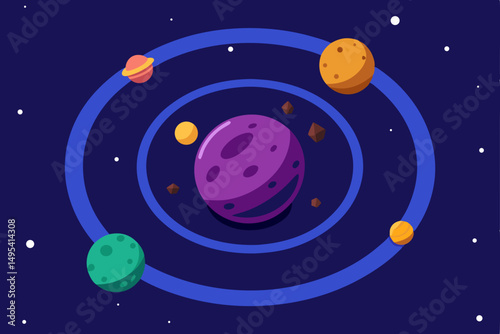 the moon