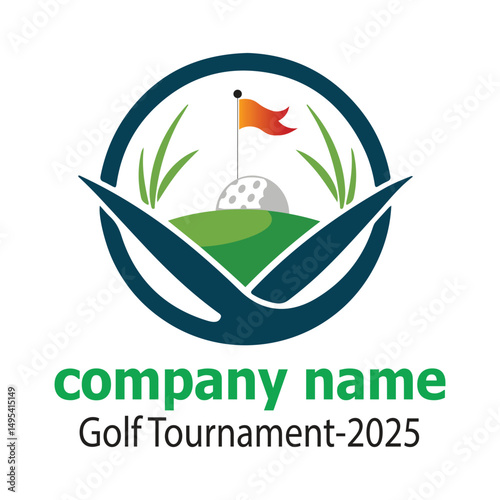 Golf Logo Design for Tournaments and Events