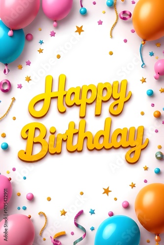 birthday poster 