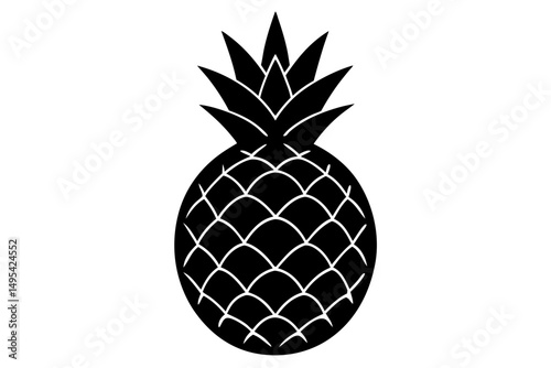 pineapple vector illustration