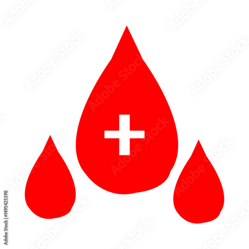 red blood drop