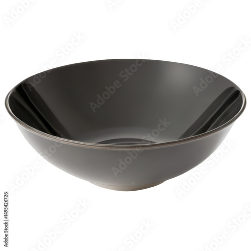 Empty bowl isolate on white background. Selective focus. food.