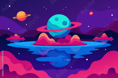 moon and star