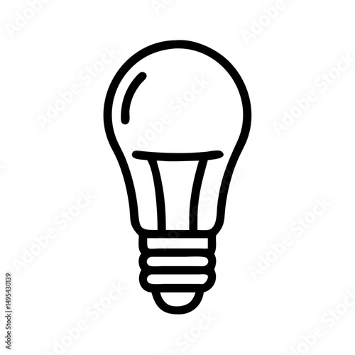 Icon of a Light Bulb