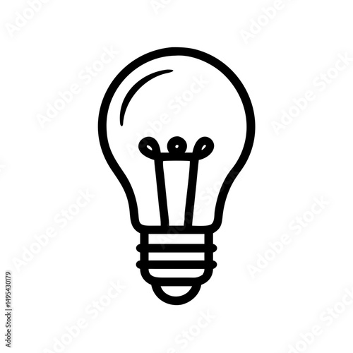 Icon of a Light Bulb