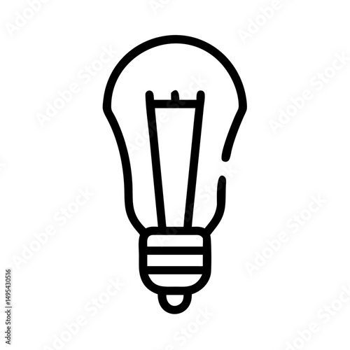 Icon of a Light Bulb