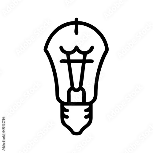 Icon of a Light Bulb