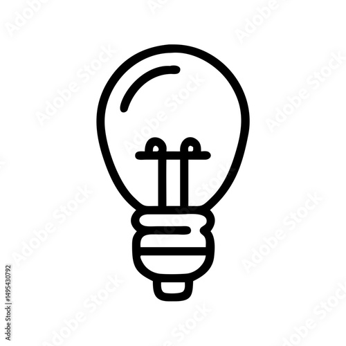 Icon of a Light Bulb