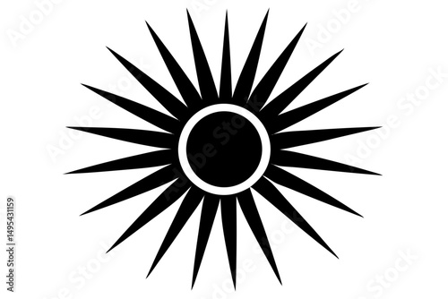 sun vector illustration