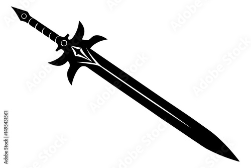 sword vector illustration