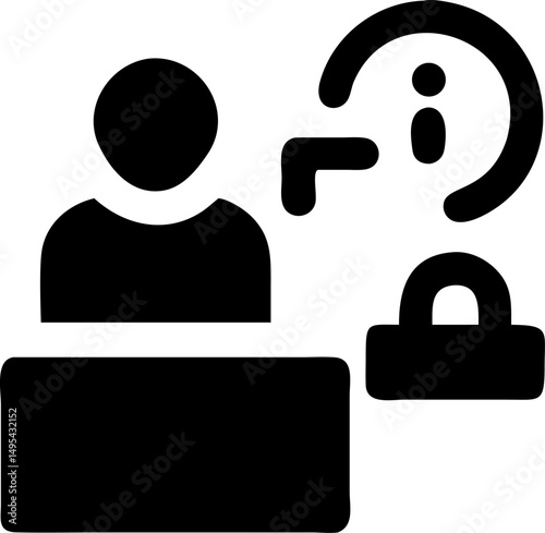 Help desk icon vector
