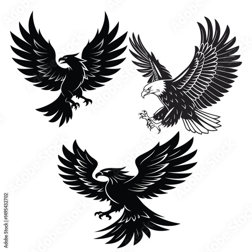 Egal black and white vector