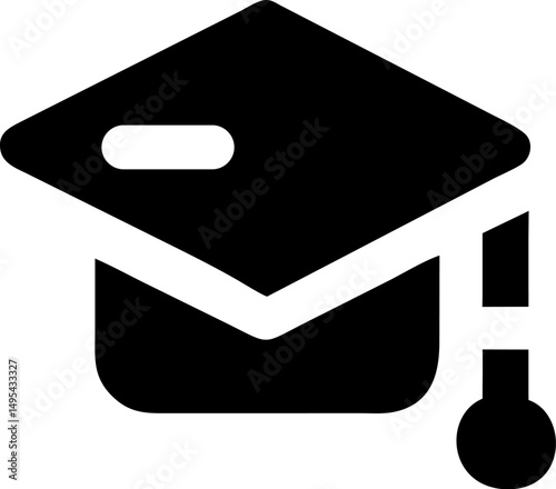 Graduation hat icon