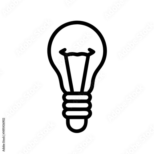 Icon of a Light Bulb