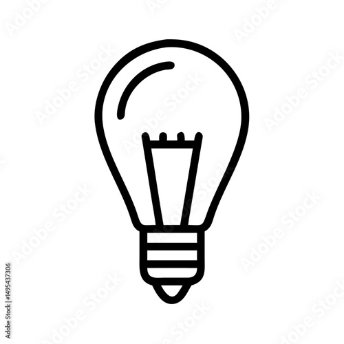Icon of a Light Bulb