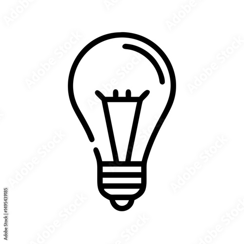 Icon of a Light Bulb
