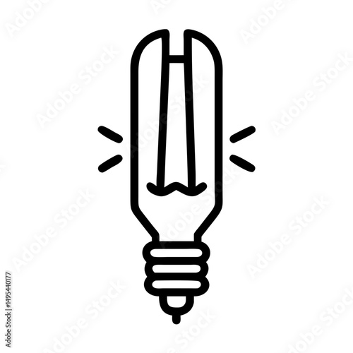 Icon of a Light Bulb