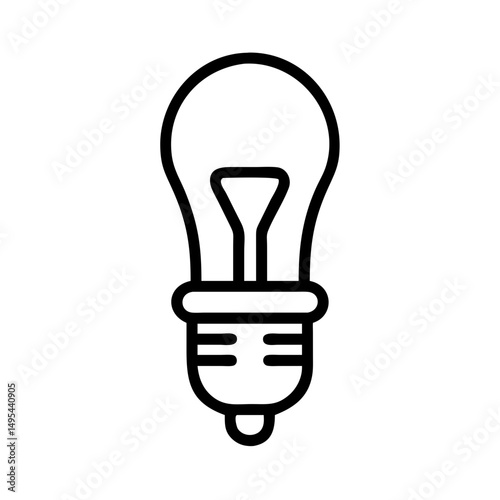 Icon of a Light Bulb