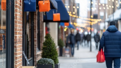 Wallpaper Mural Urban vintage street scene featuring narrow downtown avenues with a stylish aesthetic. Torontodigital.ca